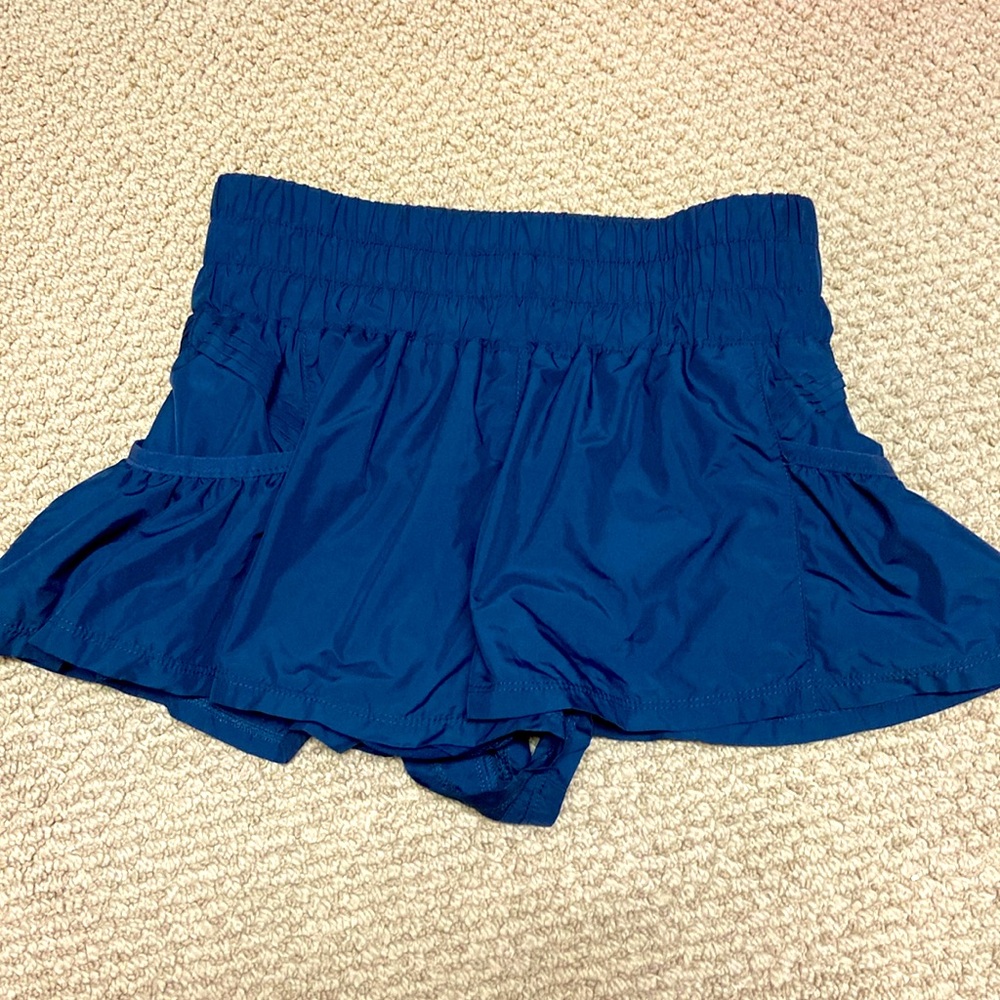 Free People FP Movement get your flirt on shorts XS black